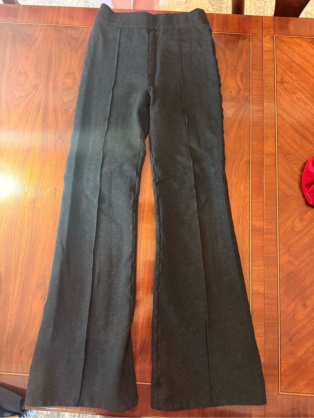 SPANX Black Ponte Flare Leggings